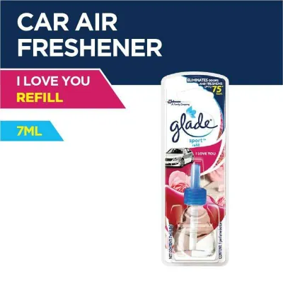 เกลด สปอร์ต น้ำหอมปรับอากาศในรถ 7มล. Glade Sport Car Air Freshener Starter 7ml