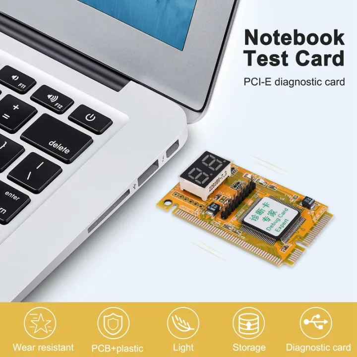 Multifunction Debug Card Expert Mini PCI PCI-E LPC PC Laptop Analyzer ...