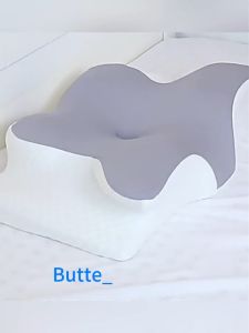 Cooling Butterfly Memory Foam Pillow – Slow Rebound for Deep Sleep Ergonomic for Neck & Shoulder Pain Side/Back Sleeper