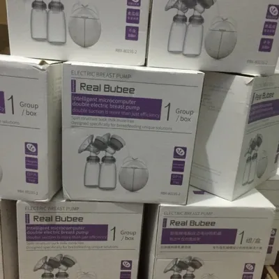 Pompa ASI Elektrik Real Bubee / Mom and Baby / Breast Pump Electric BPA Free