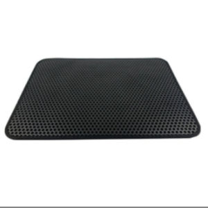 Doti แผ่นพรมดักทรายแมว ล้างทำความสะอาดง่าย Cat Litter Mat ช่วยดักทราย ที่ติดตามเท้า แผ่นดักทรายแมว 2ชั้น ป้องกันทรายกระเด็น