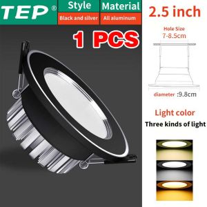 【10 Years Warranty】YARN PRO  Led Ceiling Spotlight 5w Embedded 4 Inch Living Room Ceilings Hole Light Condensed Light Panel Light And Square Down Light Led