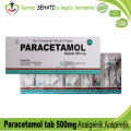 PCT PARACETAMOL PARASETAMOL TABLET 500MG HARGA PERBOX. 