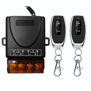 RF 433Mhz Wireless Remote Control Switch AC 110V 220V 30A High Current Relay Receiver for Door Motor LED Electric Appliance