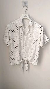 KEMEJA WANITA XL BATWING PITA IMPORT (Ld 115cm)