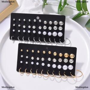 [COD] Modingdue 20 Pairs Womens Earrings Set Earrings For Women Bohemian Fashion Jewelry Geometric Stud Earrings