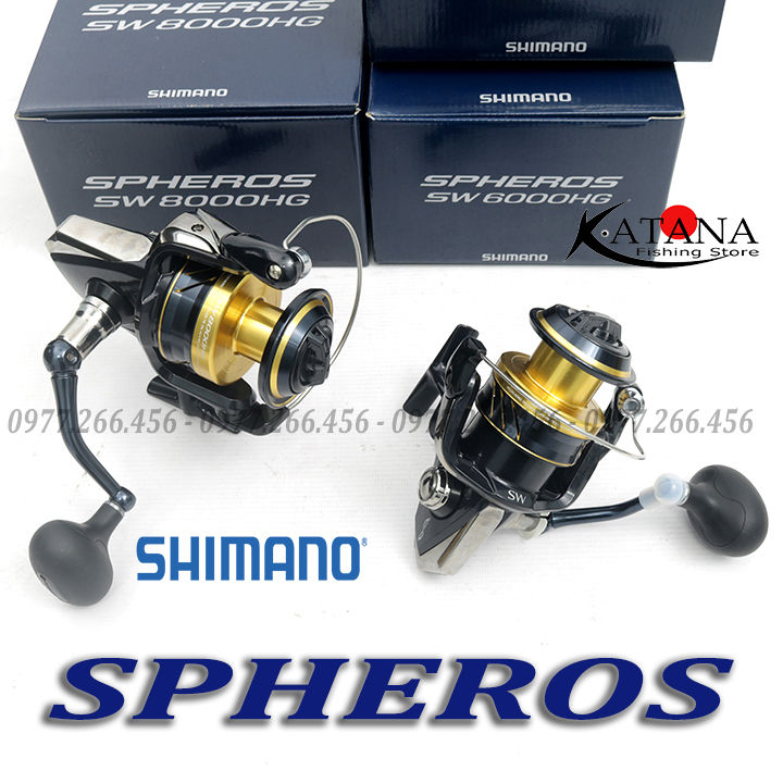 Máy câu Shimano SPHEROS SW6000HG - SW8000HG