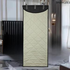 CHENJ แผ่นรองรีดบนประตูแผ่นไอน้ำแนวตั้งทนทานต่อความร้อนแผ่นดูแลเสื้อผ้าสำหรับเตารีดไอน้ำแบบพกพา