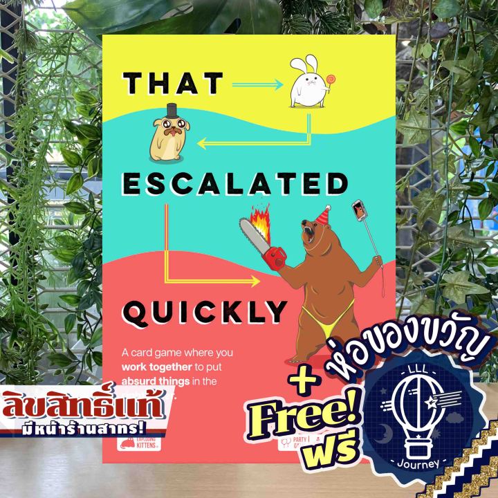 Exploding kittens that escalated quickly 