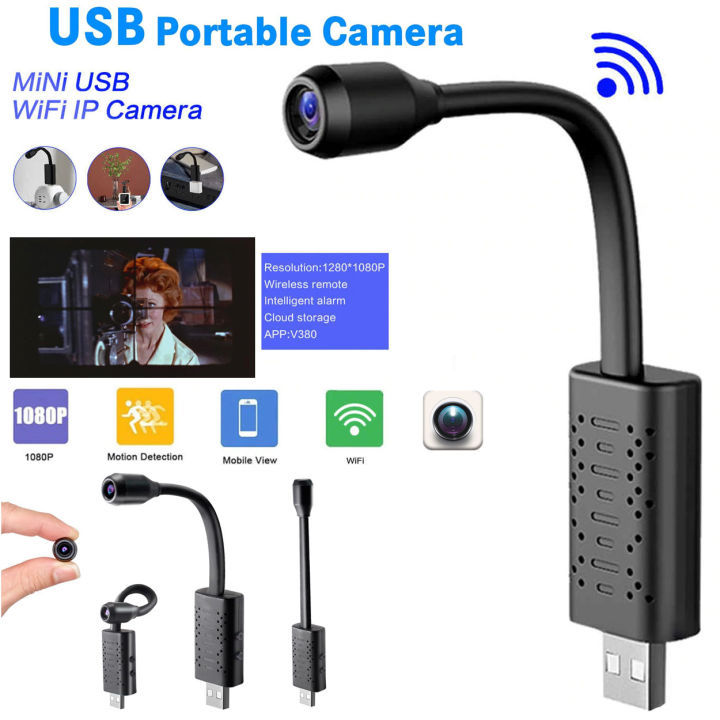 🏆EG-U21 Wifi HD Smart Mini USB IP Camera/JXLCAM CCTV Security