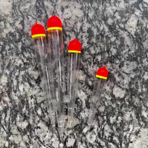 10Pcs Fishing Float Weighted Bobbers Slip Float Bobber Inline Weighted Bobber Float Floating Buoyancy Easy to Use