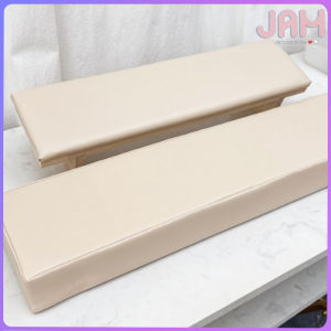 Beauty Solid Wood Beveled Nail Art Hand Pillow Set Manicure Table Hand Cushion Pillow Holder Arm Rests Nail Art Stand 2Pcs Kit
