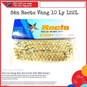 SÊN VÀNG RECTO VÀNG/ĐEN 9LI -10LI/122L-124L  CHÍNH HÃNG