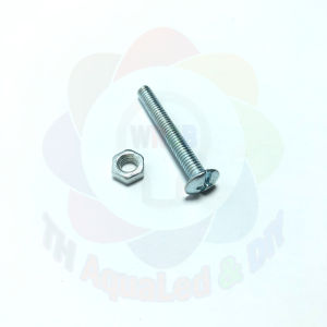 Ốc M4x30 đầu dù ốc vít bake chữ thập 4mm dài 3cm Bộ ốc đầu tròn kèm đai ốc chất liệu hợp kim cho đồ gia dụng điện tử