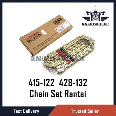 YAMAHA Chain Set Rantai Y15 Y15Z Y15ZR Y125Z 125Z 125ZR LC135 135LC LC 428HO 415HO 132L 428 415 132 Oring O-Ring O RING