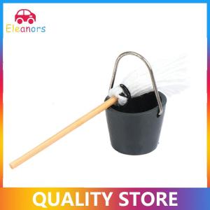 [Eleanor] 1Set 1:12 Dollhouse Miniature Kitchen Garden Mop Bucket Doll House Decor Toy
