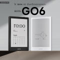 E-Reader BOOX Go6 Carta 1300 จอ 6 นิ้ว 300ppi CPU 2.0 Ghz 8-core เบาเพียง 146 กรัม. 