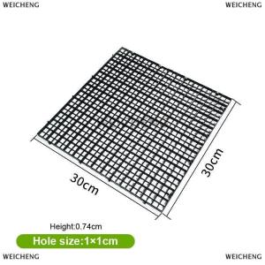 [COD] WEICHENG Có thể tháo rời spliceable Fish Tank cô lập tấm trên bìa Net dưới bộ lọc khung lưới dưới tấm lọc chia tấm