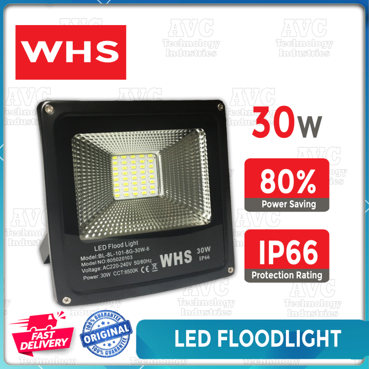 WHS LED Floodlight WHS30 10W 30W 50W 100W Lazada PH