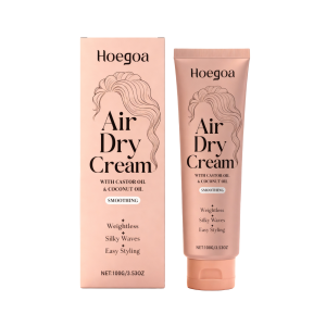 Hoegoa Curly Hair Styling Cream Refreshing Moisturizing Nourishing Hair Cream for Natural Curly Hair Styling Cream