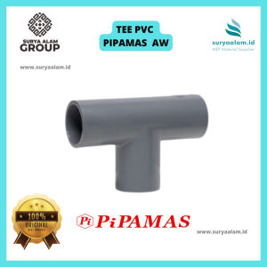 TEE AW 2" FITTING PIPA PVC "PIPAMAS" | TEE AW 2 1/2" | SAMBUNGAN PIPA