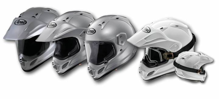 ARAI TOUR-X4 HELMET SOLID COLOR SERIES Dual Sport Helmet Glossy