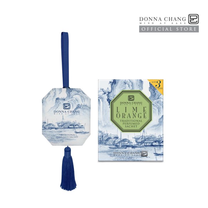 DONNA CHANG Lime Orange Perfumed Sachet 60g ดอนน่า แชง ถุงหอมปรับอากาศ ...