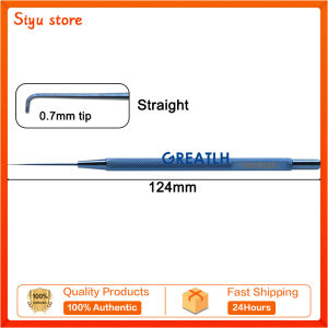 0.7mm Sinskey Lens Manipulating Hook Sinskey Type Ophthalmic Hook Straight Angled Head Intracapsular Manipulator Ophthalmic Tool