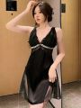 Đầm Ngủ Lụa Quý Phái (Không kèm áo choàng) - B.Lingerie. 