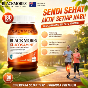 Blackmores Glucosamine Sulfate 1500mg One-A-Day 180 Tablets