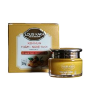 Kem mụn thâm nghệ tươi Louis Kara OK082 giúp dưỡng trắng mờ thâm giảm mụn 20g