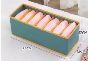 อุปกรณ์เสริมจัดเก็บระเบียบในตู้เสื้อผ้า กล่องเก็บชุดชั้นในนักเรียน กล่องแยกถุงเท้าเก็บเสื้อผ้ากางเกงยีนส์ ช่องเก็บเสื้อผ้าในบ้านกระเป๋าใส่ของที่เก็บจัดระเบียบเสื้อผ้า