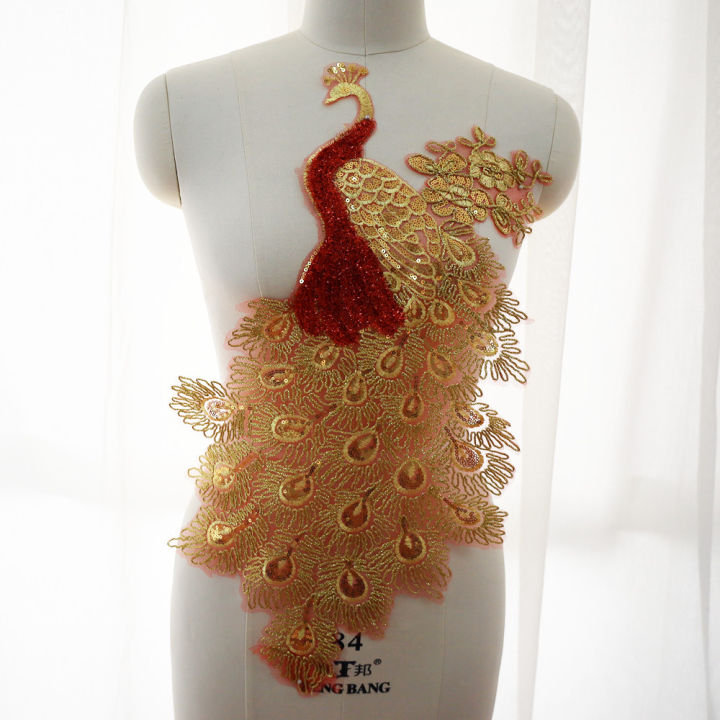 Buy Handmade Beaded V-Neck Sequin Sew On Neckline Rhinestone Crystal Trim  Bridal Applique Design Patch Sewing for Wedding Dresses DIY Belt Decoration  (Silver) Online at desertcartINDIA