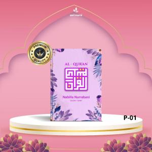 Sari Murni Jakarta - Al Quran Custom Nama Sendiri A5 dan A6 Terjemah dan Tajwid Perempuan P-02