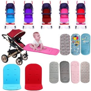 OPBWQH Washable Soft Star Animal Giraffe Seat Liner Pad Pushchair Car Mat Trolley Mattress Baby Stroller Cushion Seat Stroller Accessories