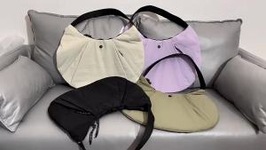 Lulu Lulu 10L Crescent-shaped cowhorn shoulder bag for women yoga bag large capacity lulu Selenodont bag