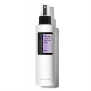 COSRX AHA/BHA Clarifying Treatment Toner 150ml / Mild Exfoliating Toner For All Skin Types / Pore ​​control / Hydration