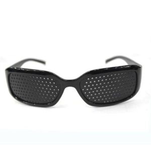 DUY26 Natural Healing Pin Hole Sunglasses Pinhole Glasses Vision Care Eyesight Improve Eye Exercise
