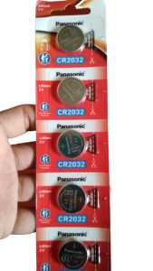 Baterai Batre Battery Jam Kancing CR2032 CR 2032 Panasonic Kemasan Baru