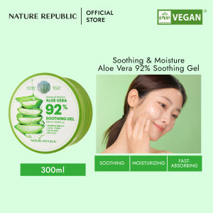 NATURE REPUBLIC SOOTHING & MOISTURE ALOE VERA 92% SOOTHING GEL (TUB)