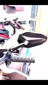 Mẩu V2 Kính-Gương chiếu hậu H2c Mẫu H-view V2 Nhôm cnc Kính trắng xịn (đạt tiêu chuẩn 168)