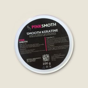 [BISA COD] BPOM - Smothing Keratin Rambut Pinksmoth Travel Size 100ml