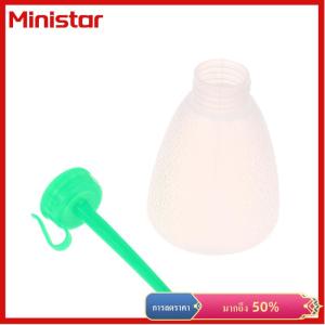 Ministar 1ชิ้นน้ำมันปั๊มน้ำหยอดน้ำมันขวดพลาสติก60มล. สำหรับใช้ในครัวเรือนอุตสาหกรรมเครื่องเย็บผ้าแบบแบน