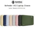 Tomtoc Defender A13 Laptop Sleeve ซองกระเป๋าแบบผ้าเกรดพรีเมี่ยม สำหรับ Macbook/Laptop 13/14/15/16 Inch. 