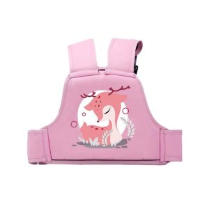 CHILD SAFETY BELT FOR ELECTRIC MOTORCYCLES ADJUSTABLE FRONT/BACK STRAPS