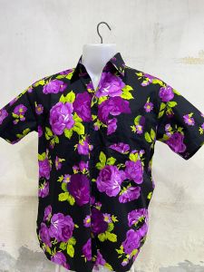 สินค้ามีพร้อมส่ง เสื้อสงกรานต์ เสื้อฮาวาย เสื้อ แฟชั่นผู้ชาย เสื้อผ้าผู้ชาย ชายเสื้อทรงตรง เสื้อเชิ๊ตคอปกแขนสั้น เสื้อเชิ๊ตลำลอง เสื้อลายดอก ผ้าคอตตอน