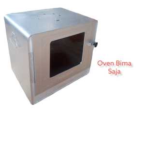 Oven Bima Plus Loyang dan Cetakan Kue / Oven Kompor - Alat Panggangan Kue - Oven Tangkring Kompor Gas
