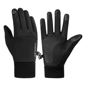 2lots Warm Lined Bicycles Gloves Touchscreens Winter Cycling Comfortable Mittens for Outdoor Lover