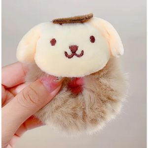 Ikat Rambut Scrunchie Karakter Boneka Sannrio Kartun Lucu