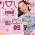 Bini jersey top for kids(large 3-5 XL 6-8 xl 8-10). 